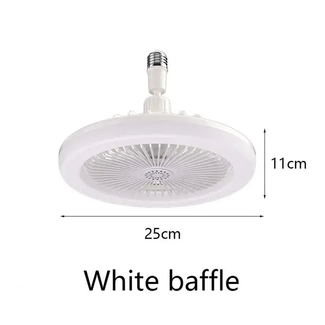 Ceiling Lamp with Remote-Controlled Cooling Fan